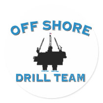 Off Shore Drill Team stickers by AmericanElephant Off Shore Drill Team stickers