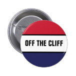 Off The Cliff Pinback Button