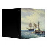 Off the coast of Nargen Island 3 Ring Binders