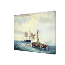 Off the coast of Nargen Island Canvas Prints