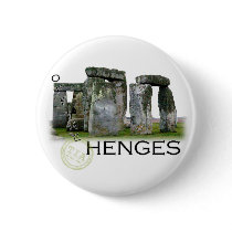Off the Henges Pinback Button