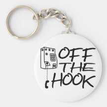 Off The Hook Key Chain