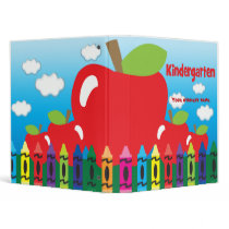 Off to Kindergarten binders