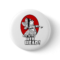 Off With Her Head Logo buttons