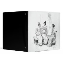 Offended two or three young ladies 3 ring binders