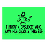 Offensive Dyslexia Postcard
