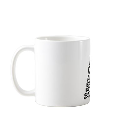 Offensive dyslexic coffee mug by LIMEYBOY