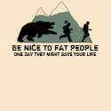 Offensive fat joke shirt
