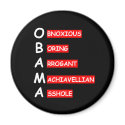 Offensive,insulting anti Obama magnets by BIGNUMPT Offensive,insulting anti Obama magnets
