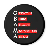 Offensive,insulting anti Obama magnets by BIGNUMPT Offensive,insulting anti Obama magnets