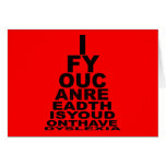 Offensive to Dyslexics cards