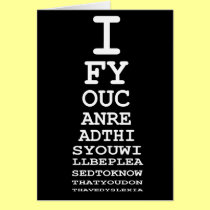 Offensive to Dyslexics cards