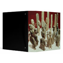 Offering of sixteen male figures, from La 3 Ring Binder