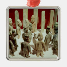 Offering of sixteen male figures, from La Ornaments