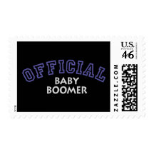 Offical Baby Boomer - Blue Stamps