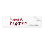 offical L AND A project bumper sticker