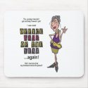 Office Babe of the Year Mousepad