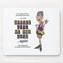 Office Babe of the Year Mousepad