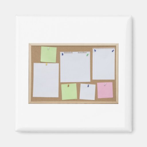 office cork board refrigerator Zazzle