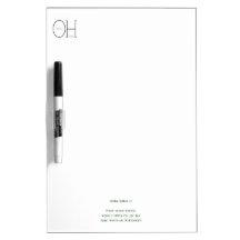 Office Haiku Dry Erase Board