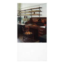 Office in Chemistry Lab Photo Greeting Card