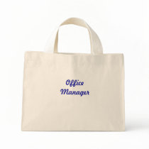 OFFICE MANAGER Tote Bag by collmomof2 OFFICE MANAGER Tote Bag