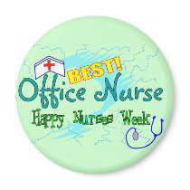 Office Nurse Gifts (Nurses Week) magnets