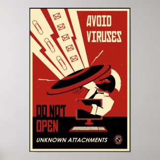 Office Propaganda: Avoid Downloads Print