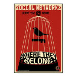 Office Propaganda: Social Network posters