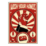 Office Propaganda: Wash your hands posters