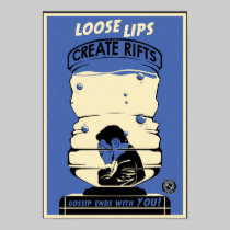 Office Propaganda: Water Cooler Talk (blue) posters by stevethomas Office Propaganda: Water Cooler Talk (blue) posters