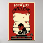Office Propaganda: Water Cooler Talk Poster