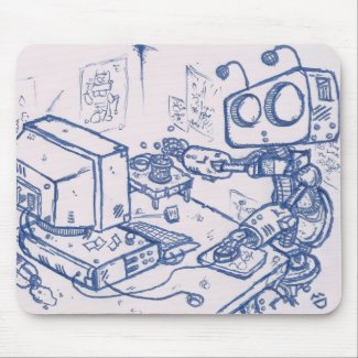 Officebot Mousemat