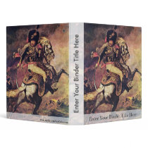 Officer Of The Guard Fighters In The Attack By Gér 3 Ring Binders