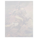 Officer Of The Guard Fighters In The Attack By Gér Letterhead Template