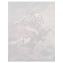 Officer Of The Guard Fighters In The Attack By Gér Letterhead Template