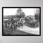 Officers and Men in Fort Stevens, DC 1865 posters