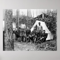 Officers of 114th Pennsylvania Infantry: 1864 Poster