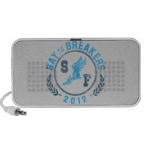 Official 2012 Zazzle Bay To Breakers Ipod Speaker