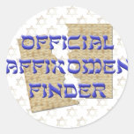Official Affikomen Finder Stickers