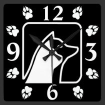 Official Amanda Foundation Logo Wall Clock wall clocks