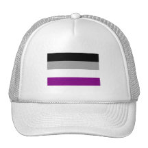 OFFICIAL ASEXUAL PRIDE FLAG HATS