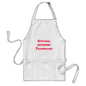 Official Autopsy Technician aprons by Zairex Official Autopsy Technician aprons