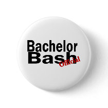 Official Bachelor Bash buttons by TeeZazzle Official Bachelor Bash buttons