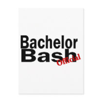 Official Bachelor Bash Postcards