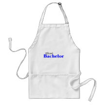 Official Bachelor (Blu) Aprons