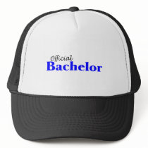Official Bachelor (Blu) Hat