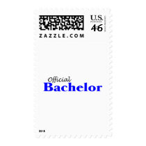 Official Bachelor (Blu) postage