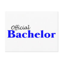 Official Bachelor (Blu) Postcards