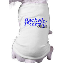 Official Bachelor Party pet clothing
